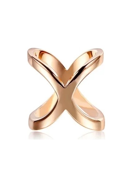 Gül Altın-2.5 Moda Çapraz Eşarp Klip x Şekli Metal Kadınlar Için Hollow Yay Atkılar Toka Tutucu Şallar Takı Giyim Aksesuarları (Yurt Dışından)