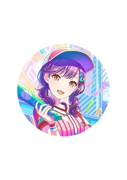 05 50MM Proje Sekai Anime Shinonome Ena Enanan 25 Nightcord 50MM Metal Rozet Broş Pins (Yurt Dışından)