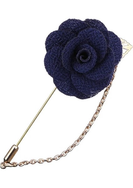 A12 Kore Damat Düğün Broş Kumaş Sanat El Yapımı Gül Çiçek Broş Yaka Pin Rozeti Püskül Zincir Erkek Takım Elbise Aksesuarları (Yurt Dışından)