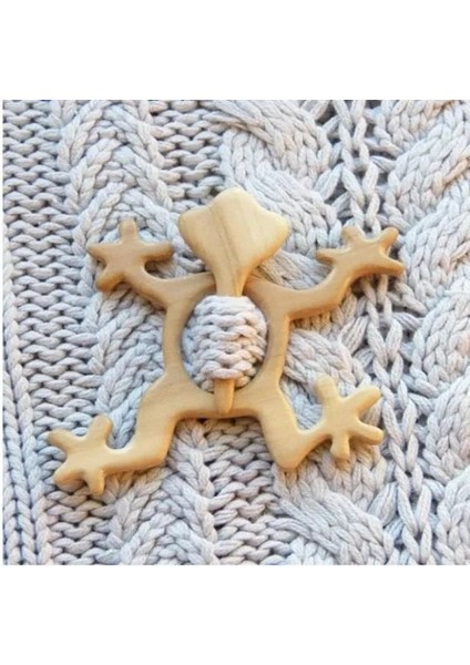 Kurbağa Broş Pin Ahşap Hayvan Desen Diy Zanaat Rozeti Karikatür Pin Komik Sevimli Şal Pin Eşarp Toka Toka Pimleri Takı Hediye (Yurt Dışından)