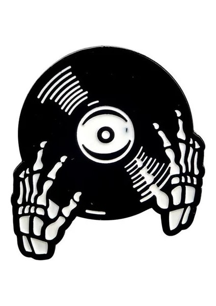 Stil 23 Müzik Aleti Serisi Emaye Pin Bant Piyano Gitar Kaydedici Kulaklık Fonograf Müzik Broş Yaka Rozeti Moda Takı Hediye (Yurt Dışından)