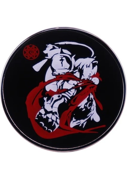 15 Japon Animesi Fullmetal Simyacı Pimleri Metal Broş Rozeti Moda Mücevherat Elbise Şapka Sırt Çantası Aksesuarı Hediyeler (Yurt Dışından)