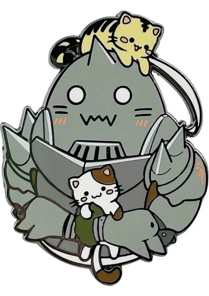15 Japon Animesi Fullmetal Simyacı Pimleri Metal Broş Rozeti Moda Mücevherat Elbise Şapka Sırt Çantası Aksesuarı Hediyeler (Yurt Dışından)