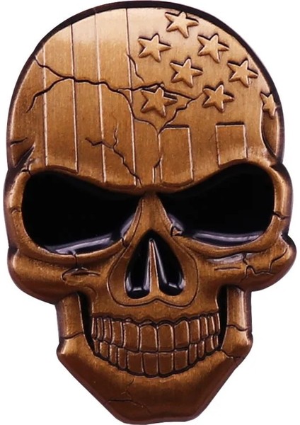 Stil 1 Korkunç Retro Kafatası Yaka Pin Özgünlük Metal Broş Koleksiyonu Denim Ceket Sırt Çantası Rozeti Dekorasyon Verilen Arkadaşlar Hediyeler (Yurt Dışından)