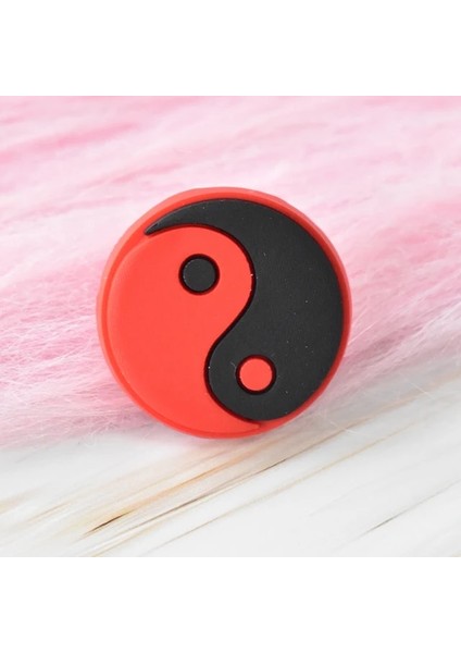 PIN-XH-458-02 1 Adet Klasik Mavi Nazar Silikon Pin Broş Rozet Pin Sekiz Trigram Pvc Pin Emaye Pin Sırt Çantası Hediye Kadınlar Için (Yurt Dışından)