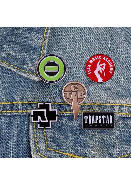 Stil 4 Yüksek Kalite Moda Rock Grubu Logosu Emaye Pin Pop Müzik Punk Metal Rozet Gotik Broş Yaka Pin Arkadaşlar Için Fan Takı Hediye (Yurt Dışından) modelleri