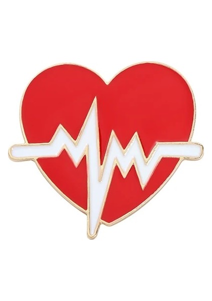 Stil 13 Özel Elektrokardiyogram Tıbbi Emaye Pimleri Kalp Atışı Stetoskop Broş Yaka Rozetleri Takı Hediyeler Doktorlar ve Hemşireler Için (Yurt Dışından) fırsatları