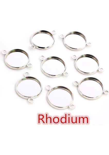 Tabanca Siyah 25MM x 20 Adet 8-25MM Cabochon Taban Tepsi Çerçeveleri Boş Altın Bilezik Ayar Malzemeleri Takı Yapımı Bulguları Aksesuarları (Yurt Dışından) indirimleri