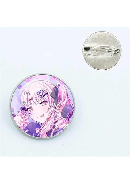 25 Proje Sekai Anime Akiyama Mizuki Nightcord Pin Cam Kubbe Rozeti Broş Pins Sevgilisi Kız Arkadaşlar Için (Yurt Dışından) modelleri