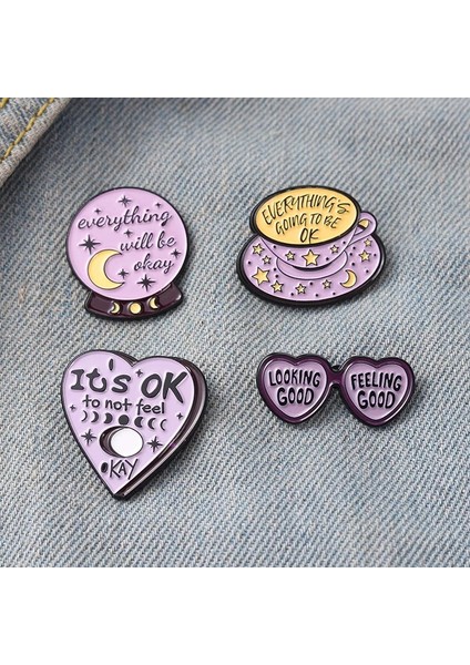 Style.2 Yaratıcı Trendy Karikatür Sevimli Cadılar Bayramı Cadı Yağ Damlası Yaka Broş Rozet Pin Denim Çanta Hediye Erkek Kadın Moda Takı Dekorasyon (Yurt Dışından)