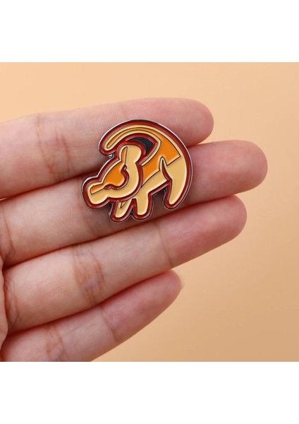 Stil 1 1 Sevimli Aslan Kral Yaka Iğneler Sırt Çantaları Için Metal Emaye Pin Pines Broşlar Çocuklar Için Rozetleri Anime Takı Aksesuarları Hediyeler (Yurt Dışından) indirimleri