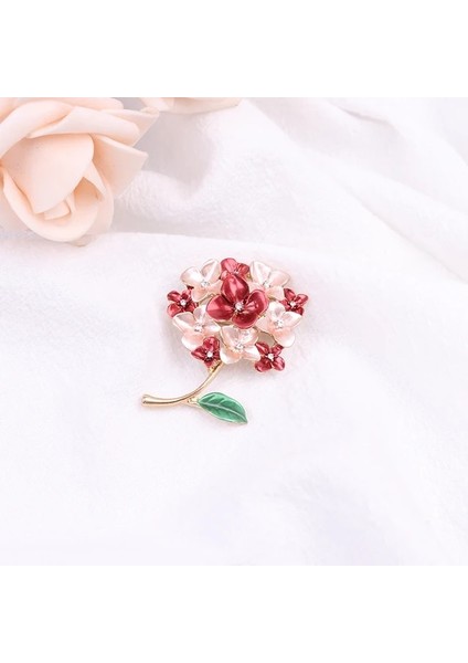 Stil 10 Altın Rengi Kristal Buğday Kulak Broş Yaka Iğneler Ipek Eşarp Toka Takım Elbise Parlayan Kadın Erkek Parti Broş Takı (Yurt Dışından)