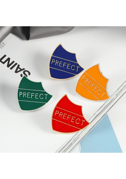 Koyu Yeşil Kişilik Mektuplar 4 Renk Isteğe Bağlı Takı Moda Pin Rozeti Broş Emaye Broş Erkekler Için Mükemmel Okul Vali Pimleri Hediye (Yurt Dışından) fırsatları