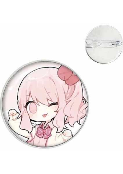 Stil 10 Proje Sekai Anime Yoisaki Kanade 25 Nightcord Pin Komik Cam Kubbe Broş Gömlek Yaka Çanta Sevimli Rozeti Karikatür Pimleri (Yurt Dışından)