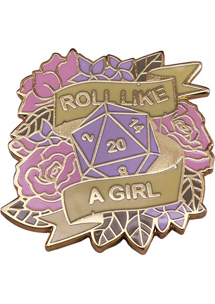 30 Rpg Dnd D20 Zar Oyunu Zindan Usta Emaye Pimleri Metal Broş Rozeti Moda Takı Elbise Şapka Sırt Çantası Aksesuar Hediyeler (Yurt Dışından)