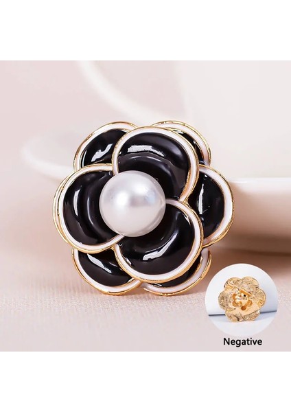 Siyah Lüks Vintage Gül Çiçek Broş Kırmızı Yapay Elmas Alaşım (Yurt Dışından) fırsatları