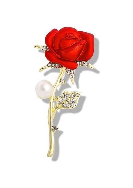 XZ0279-4 1 Parça Yeni Lüks Mavi Kristal Çiçek Broş Pins Kadınlar Için Zarif Charm Mizaç Kakma Rhinestone Broş Takı Düğün Hediyeleri (Yurt Dışından)