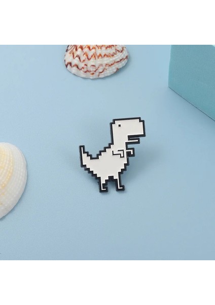 Stil 3 Broche Pines Emaye Pimleri Sevimli Jurassic Dinozor Broş Kadın Metal Pin Rozeti Gömlek Broşlar Erkekler Için Kadın Takı Accesorios (Yurt Dışından)