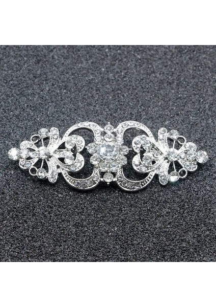 WI184-MAVI Büyük Çiçek Kristal Broş Broş Gelin Düğün Elbisesi Kostüm Broş Moda Kadın Parti Takı Aksesuarları (Yurt Dışından) indirimleri