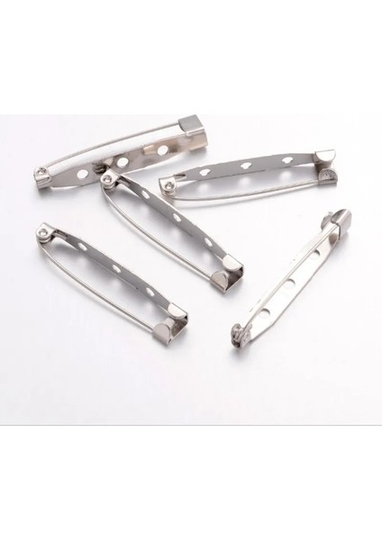 Antik Bronz 15MM 50 Adet 15/20/25/32/38/40/45MM Broş Tabanı Arka Bar Pimleri Bulgular Takı Yapımı Klip Emniyet Yakalama Bulguları Pin Geri Broş (Yurt Dışından)