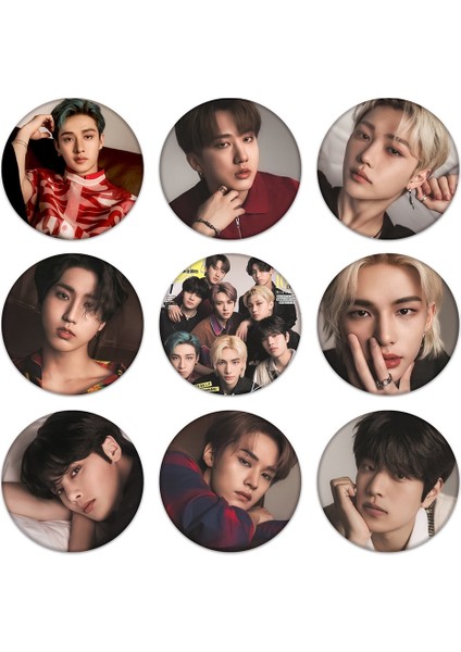 HZ083 Hyunjin Kpop Kaçak Çocuklar Cancam Straykids Yeni Albüm Rozeti Bangchan Felix Broş Hyunjin Pin Koleksiyonu Rozeti Sırt Çantası Giysileri Için (Yurt Dışından)