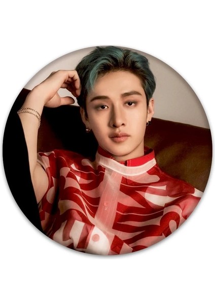 HZ083 Hyunjin Kpop Kaçak Çocuklar Cancam Straykids Yeni Albüm Rozeti Bangchan Felix Broş Hyunjin Pin Koleksiyonu Rozeti Sırt Çantası Giysileri Için (Yurt Dışından)