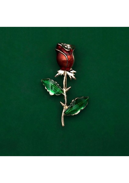 B2 Trendy Emaye Beyaz Çiçek Yaprak Broş Vadideki Zambak Bitki Çiçek Metal Pin Yeşil Takı Kadınlar Için Eşarp Toka Düğün (Yurt Dışından) fırsatları