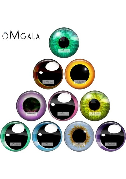 Mix2 Çift 18MM 8MM10MM12MM14MM16MM18MM20MM Yuvarlak Ejderha Kedi Gözü Cabochon Yapmak Bilezik Kolye Kadınlar Için Küpe Pimleri Broş Zanaat Kaynağı (Yurt Dışından)