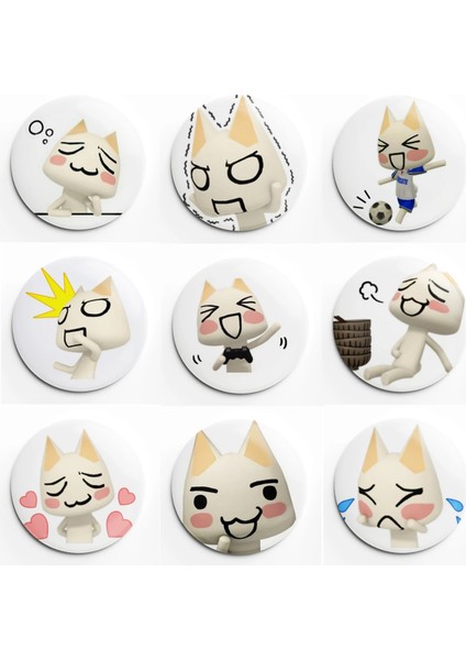 17 Toro Inoue Sora Ricky Pierre Yamamoto Kuro Haziran Mihara Rozeti Yumuşak Düğme Yaka Anime Pin Broş Takı Dekorasyon Hediye 58 mm (Yurt Dışından)