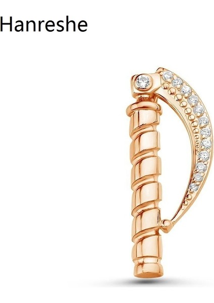 Gümüş Kaplama Hanreshe Tıbbi Solunum Entübasyon Broş Pins Tıbbi Laringoskop Kakma Kristal Yaka Rozeti Takı Doktorlar Hemşireler Için (Yurt Dışından)