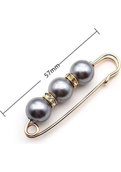 09 Kadın Bel Sıkma Klip Emniyet Pimi Broş Yeni Inciler Pin Broş Kazak Hırka Toka Broş Takı Hediye (Yurt Dışından)