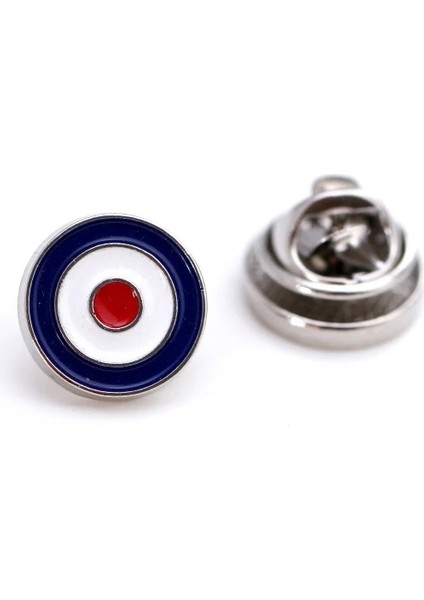 2 Siyah Yarasa Pimleri 2 Adet Hedef Tasarım Metal Yaka Broş Pin Erkek Takım Elbise Gömlek Dekorasyon Yenilik Rozeti Pin Yaka Pin Erkek Moda Aksesuarları (Yurt Dışından)