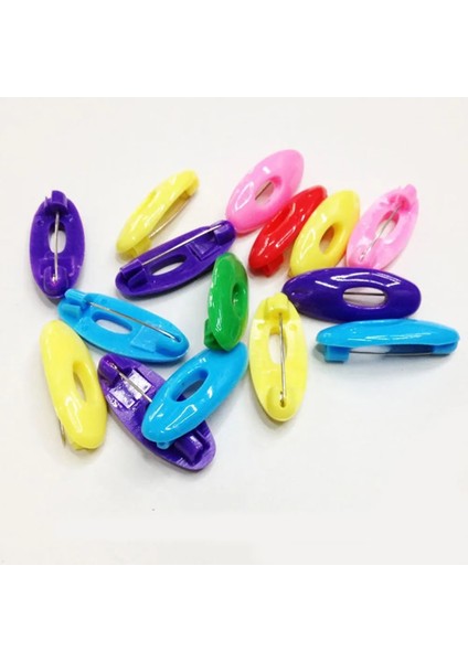 Colo3-12 Adet 6 Adet Oval Iğne Renkli Müslüman Başörtüsü Iğne Eşarp Toka Eşarp Pin Aksesuarları Plastik Emniyet Pimi Renkli Dikiş Aksesuarları (Yurt Dışından) modelleri