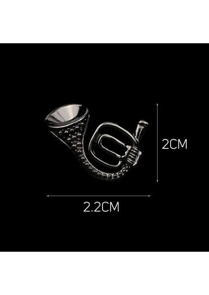 13 Saksafon Gitar Broş Müzik Notu Mini Yaka Pin Erkek Kadın Takım Elbise Ceket Pimleri Şık Takı Gömlek Yaka Pin Günlük Aksesuar Hediye (Yurt Dışından)