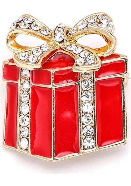 009 Chirloys Moda Noel Pimleri Hediyeler Noel Bells Çelenk Kar Tanesi Yıldız Kristal Broş Kadınlar Için Renkli Yeni Yıl Broş (Yurt Dışından) indirimleri