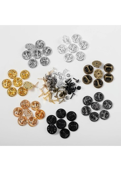 Kc Altın Pimleri 50 Adet/grup Metal Broş Pins Geri Klipsler Tırnak Kravat Tack Yaka Toka Düğmesi Arka Kapaklar Takı Yapımı Bulguları Diy Aksesuarları (Yurt Dışından) fiyatları