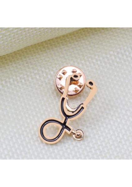 Enjektör Doktor Hemşire Pimi Ilaç Emaye Pimleri Şırınga Enjektör Stetoskop Broş Kot Ceketler Yaka Pin Rozeti Erkek Kadın Takı Hediyeler (Yurt Dışından) fırsatları