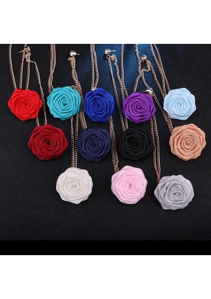 Mavi Kore Damat Düğün Broş Kumaş Sanatı El Yapımı Gül Çiçek Broş Yaka Pin Rozeti Püskül Zincir Erkek Takım Elbise Aksesuarları (Yurt Dışından) fırsatları