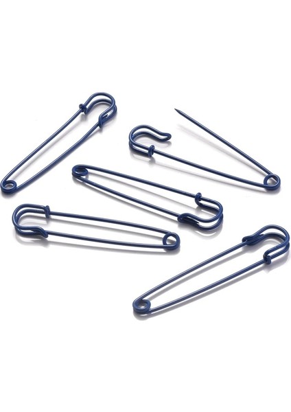Lacivert 75X15MM Iyoe 5 Adet 40/60/75MM Büyük Metal Emniyet Pimleri Broş Pimleri Dikiş Araçları Mix Taban Pimleri Takı Bulguları Diy Zanaat Malzemeleri (Yurt Dışından)