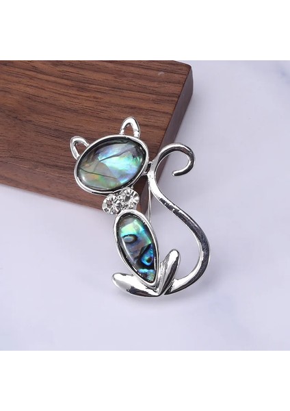 D34 Siyah Yeşil Dmari Kadın Broş Lüks Giyim Hayvanlar ve Böcekler Hayali Kabuk Yaka Pin Kore Moda Özel Tasarım Aksesuarları (Yurt Dışından) indirimleri