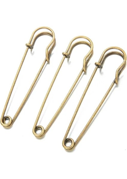 Antik Bronz 70 mm 20 Adet Metal Büyük Emniyet Pimleri Broş Taban Kanca Diy Kilit Takı Battaniye Elbise Zanaat Yapımı Aksesuar Tedarik Malzemeleri (Yurt Dışından)