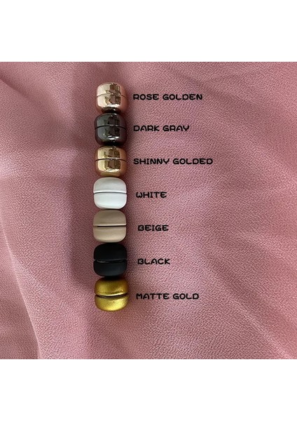 Renk 22 Wlp Macaron Güvenli Hicap Broş Hiçbir Delik Pimleri Güçlü Metal Kaplama Manyetik Kadınlar Müslüman Başörtüsü Eşarp Mıknatıs Klipler Aksesuarları (Yurt Dışından)