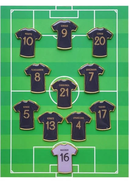 1 Adet Stil-13 Futbol Forması Rozeti Futbol Takımı Broş Paris Yıldızı Futbol Takımı Broşlar Giysi Çanta Pimleri Aksesuarları Takı Hayranları Için Hediyeler (Yurt Dışından)