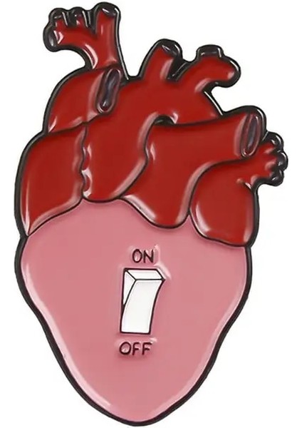 Stil-5 Karikatür Eğlenceli Kalp Modelleme Emaye Broş Okyanus Balina Sprey Çiçek Kelebek Aşk Gözler Çizim Anahtarı Alaşım Rozet Pin Takı (Yurt Dışından)