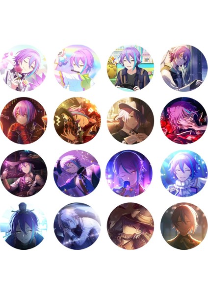 Stil 10 50MM Proje Sekai Anime Wonderlands×showtime Kamishiro Rui 50MM Metal Rozet Broş Pins (Yurt Dışından)
