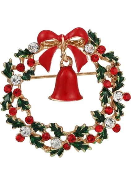 019 Noel Ağacı Broş Kadın Erkek Eşi Rhinestone Noel Emaye Kırmızı Şapka Eldiven Pimleri Moda Takı Kış Ceket Kap Broşlar (Yurt Dışından) modelleri