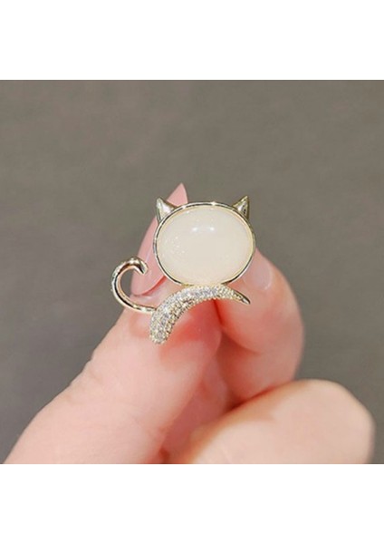 Geyik Moda Küçük Broş Pin Çiçek Hayvan Yay Kadınlar Için Broşlar Metal Yaka Iğneler Parlama Önleyici Sabit Kazak Giyim Aksesuarları (Yurt Dışından)