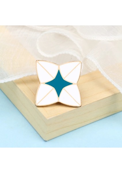 Origami 1 Eğlenceli Oyunlar Emaye Pimleri Sevimli Balon Palyaço Rubiks Küp Origami Vinç Çocuk Arkadaşlar Broş Kostüm Yaka Pin Rozeti Moda Takı (Yurt Dışından)
