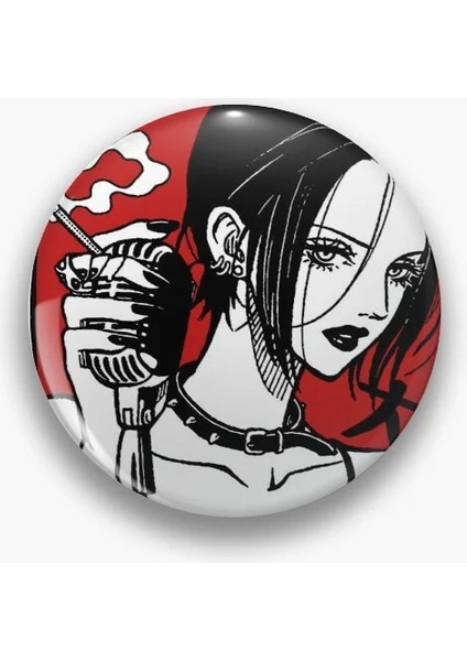 65155 58MM(2.3IN) Nana Broche Pines Pimleri Moda Yaka Gömlek Broş Pines Anime Hediyeler (Yurt Dışından)