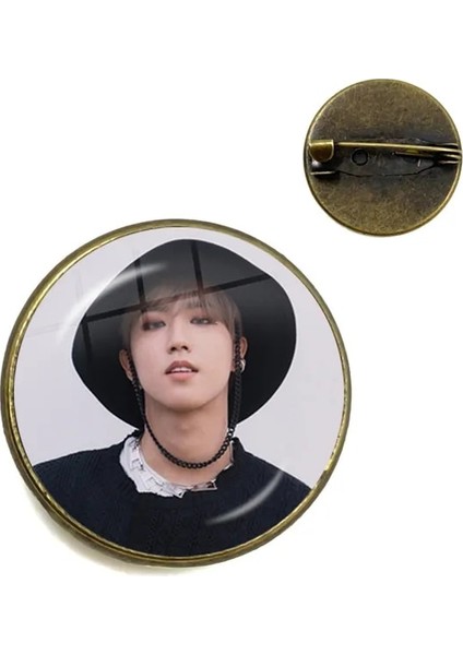 14 25MM Kpop Kaçak Çocuklar Broş Pin 20MM/25MM Cam Kubbe Cabochon Rozetleri Giysi Sırt Çantası Dekorasyon Takı Hayranları Hediye (Yurt Dışından)